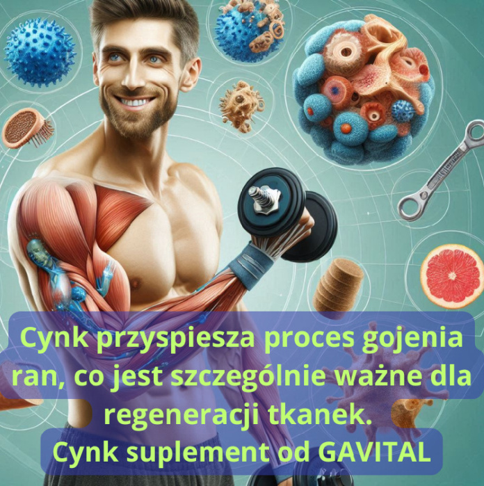 Cynk płyn proces gojenia ran nuion gavital puromedica